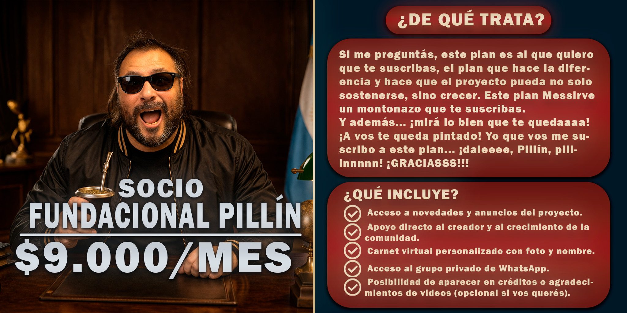 socio fundacional pillin