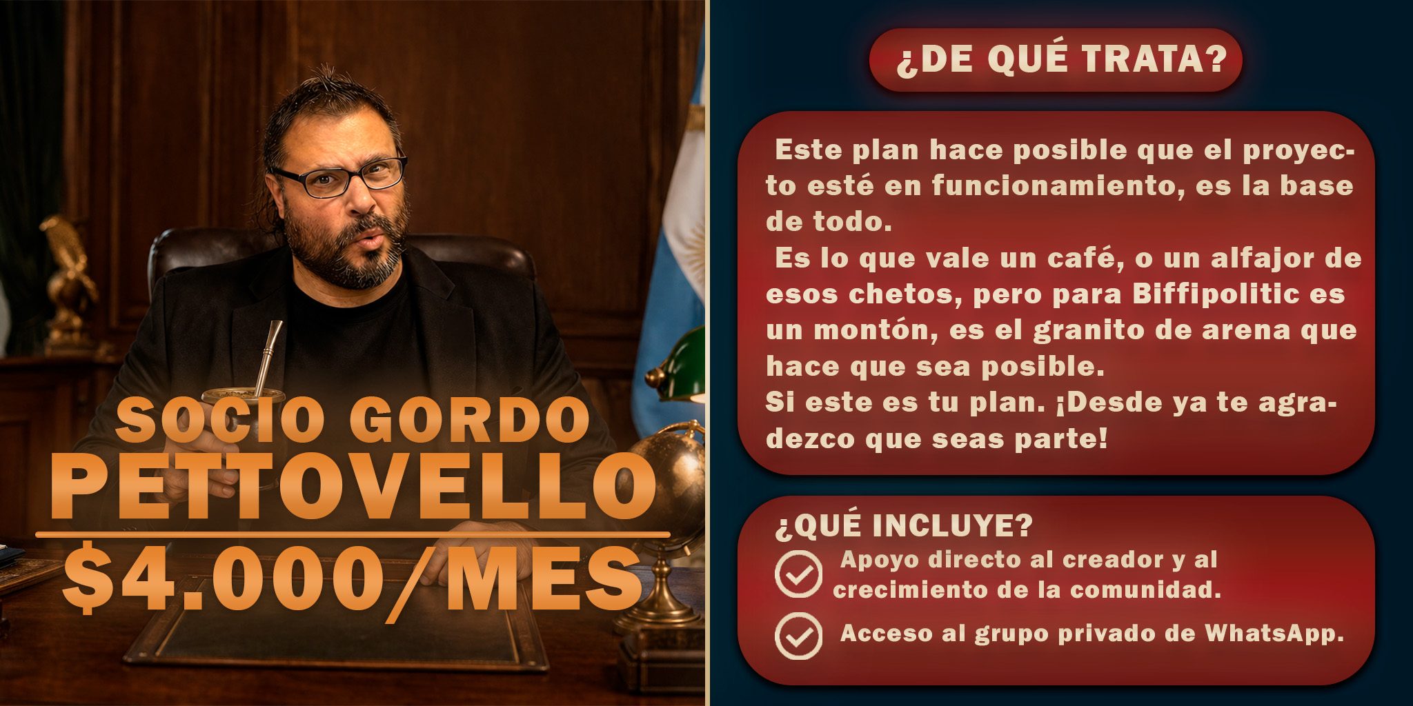 socio gordo pettovello